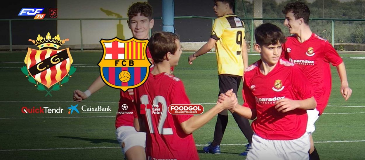 El Gimnàstic Tarragona – FC Barcelona Infantil, en streaming a l’FCF TV