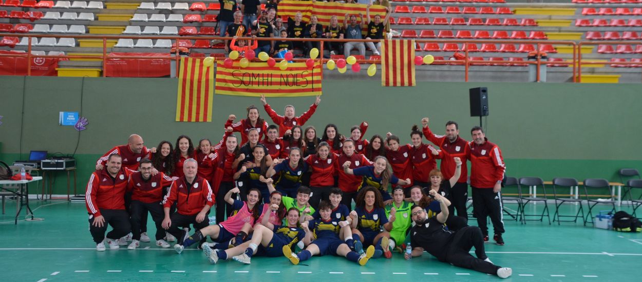 Catalunya sub 19 femení fa història guanyant a la pròrroga contra la Comunitat de Madrid