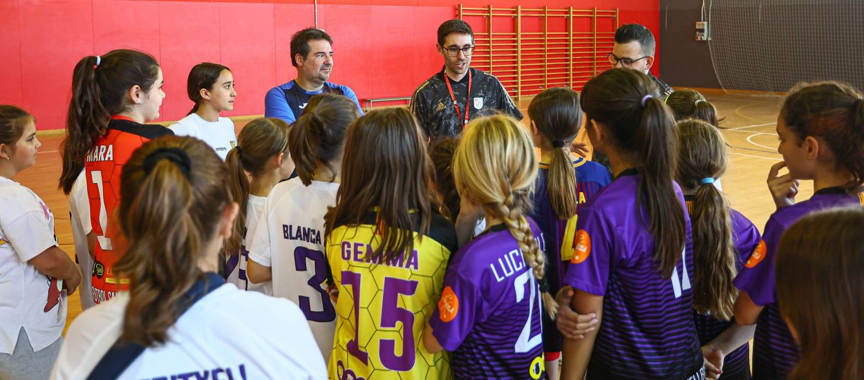 Els equips femenins del FS Castellbisbal, protagonistes de la Jornada de Tecnificació