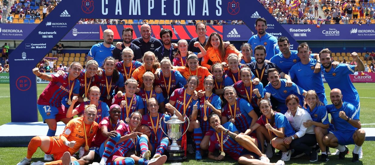 El FC Barcelona conquista la novena Copa de la Reina