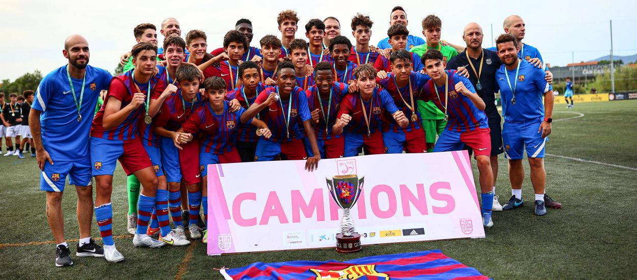 El Barça doblega el Nàstic i es proclama campió de Catalunya Infantil