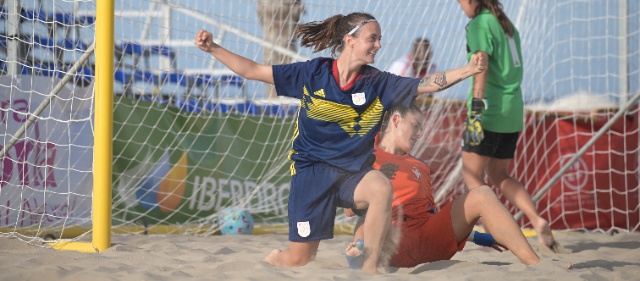 Cadis i Còrdova, seus dels Campionats d’Espanya de futbol platja