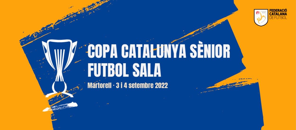 En directe la presentació oficial de la Copa Catalunya Sènior de futbol sala