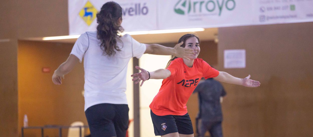 Catalunya sub 19 femenina de futbol sala continua amb la preparació