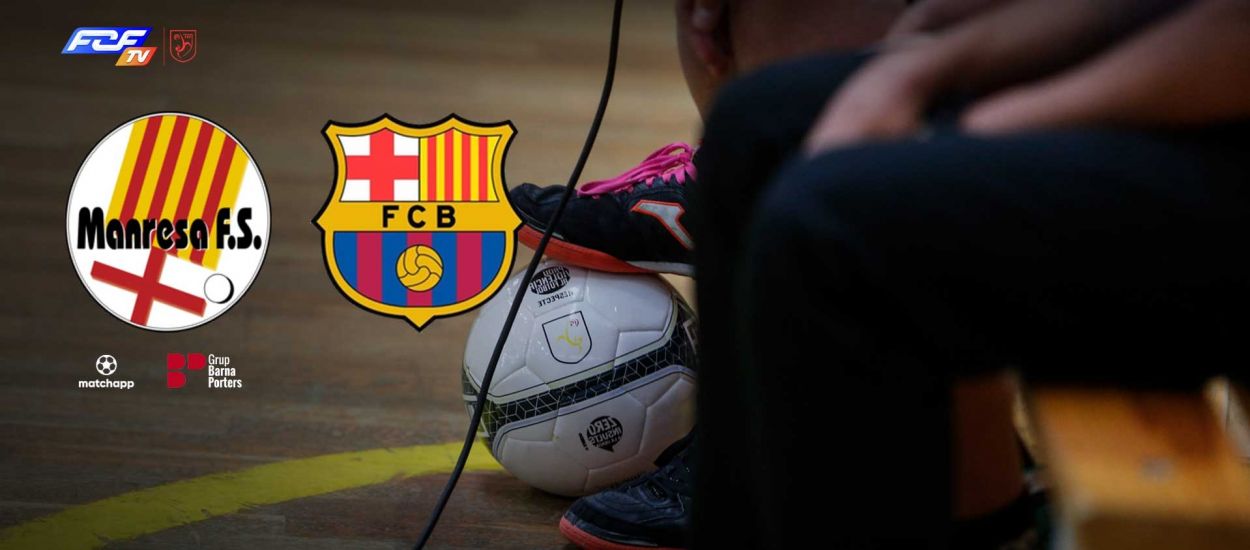 Covisa Manresa FS – Barça, dissabte a les 12.30 hores