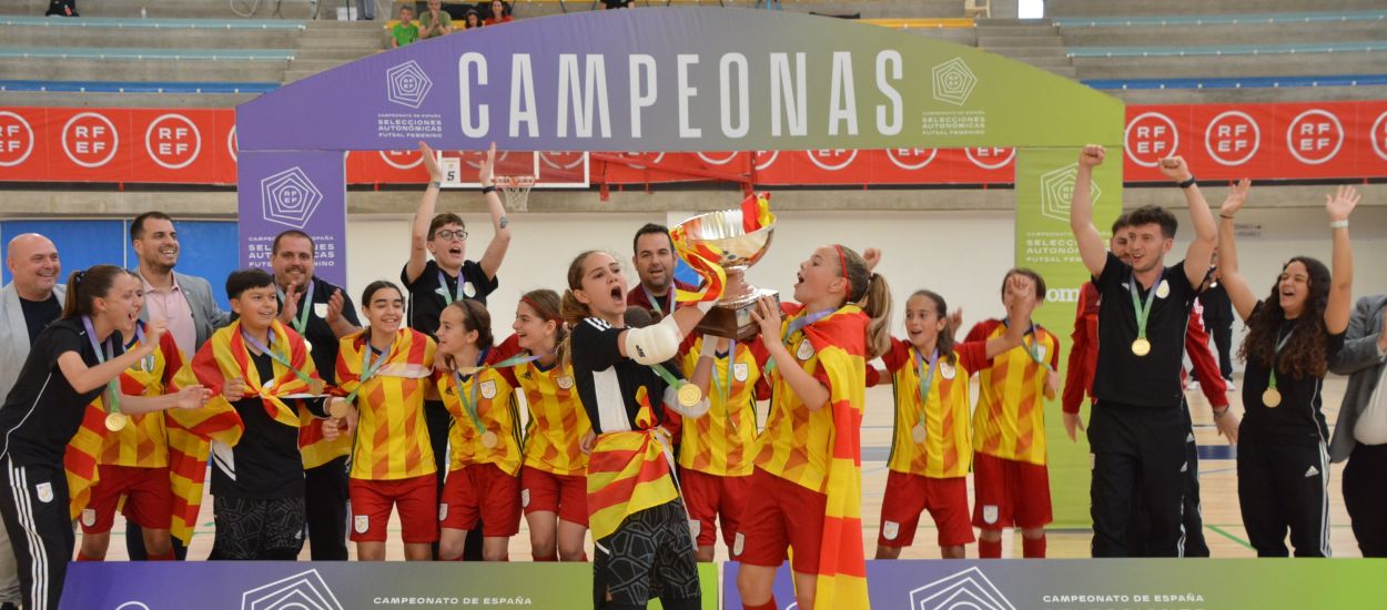 Catalunya Aleví femenina empata a 2 segons pel final i s'endú la final a la pròrroga
