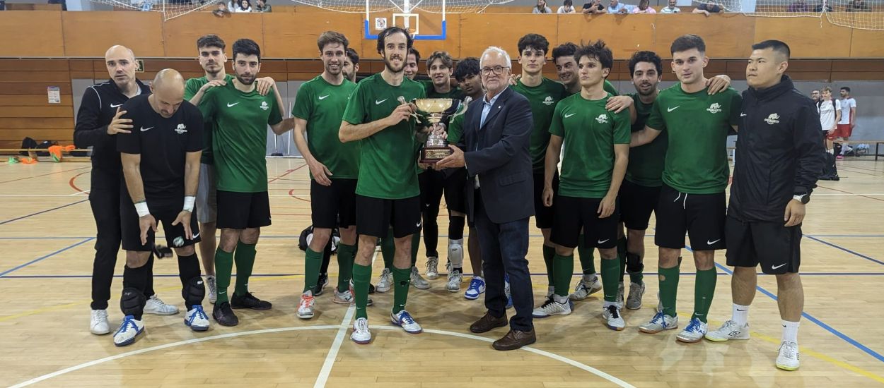 L’LCFS entrega la Copa de Campions a Les Corts Esportiu Futsal i al CFS Montsant