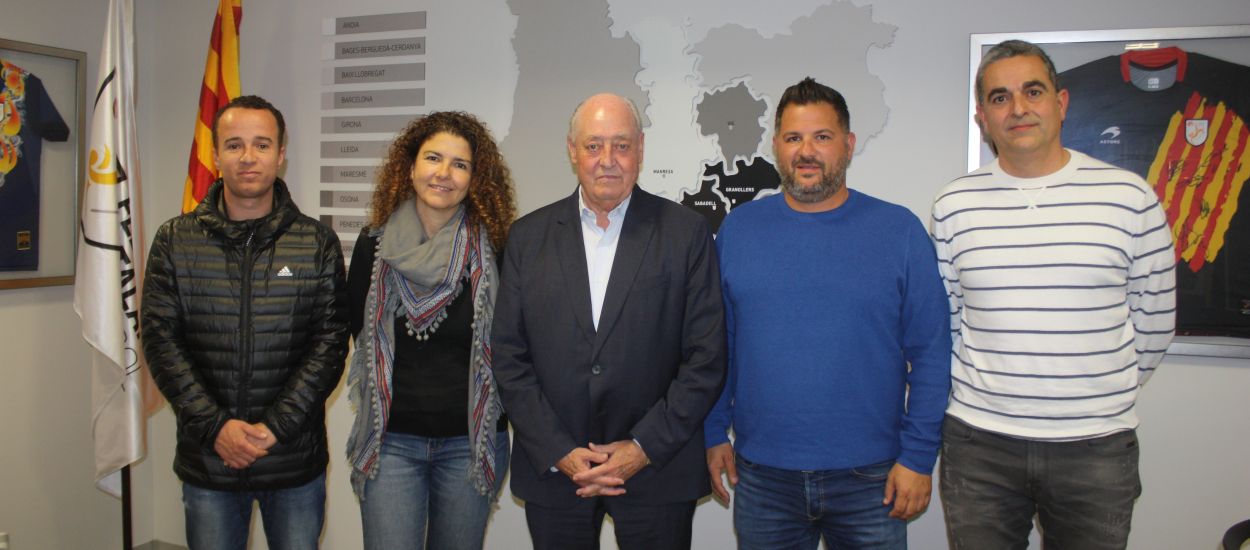 Joan Soteras coneix el relleu a la presidència de l'Atlètic Masnou