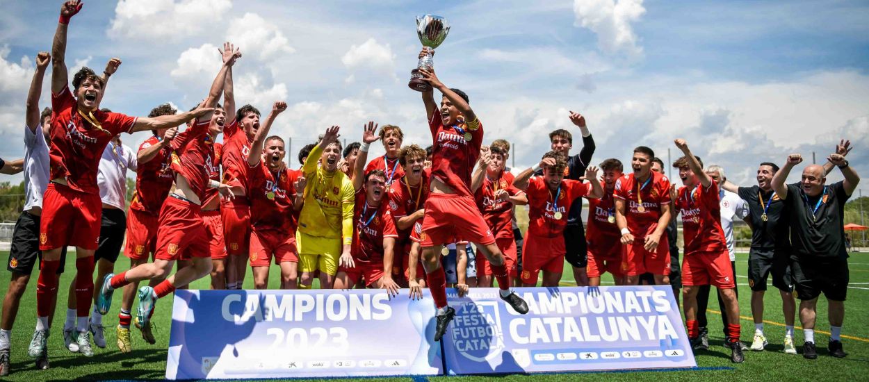 El CF Damm guanya el seu segon Campionat de Catalunya Juvenil masculí