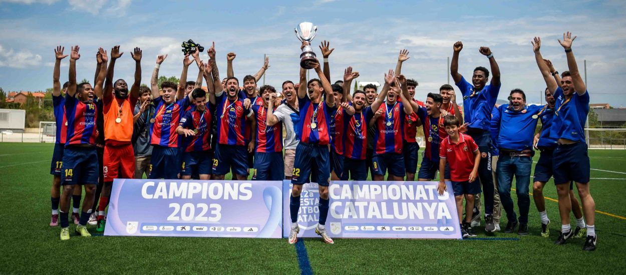 El FC L’Escala tanca una gran temporada proclamant-se campió del Campionat Catalunya Amateur