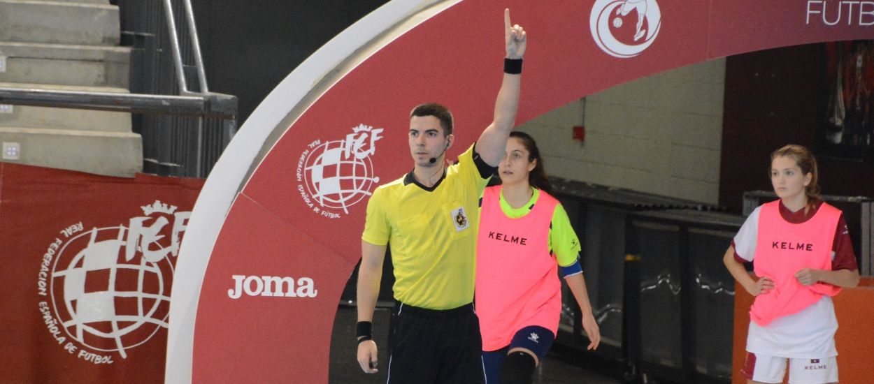 L'àrbitre català de futbol sala, Ivan López Galiano, ascendeix a 1a RFEF Futsal