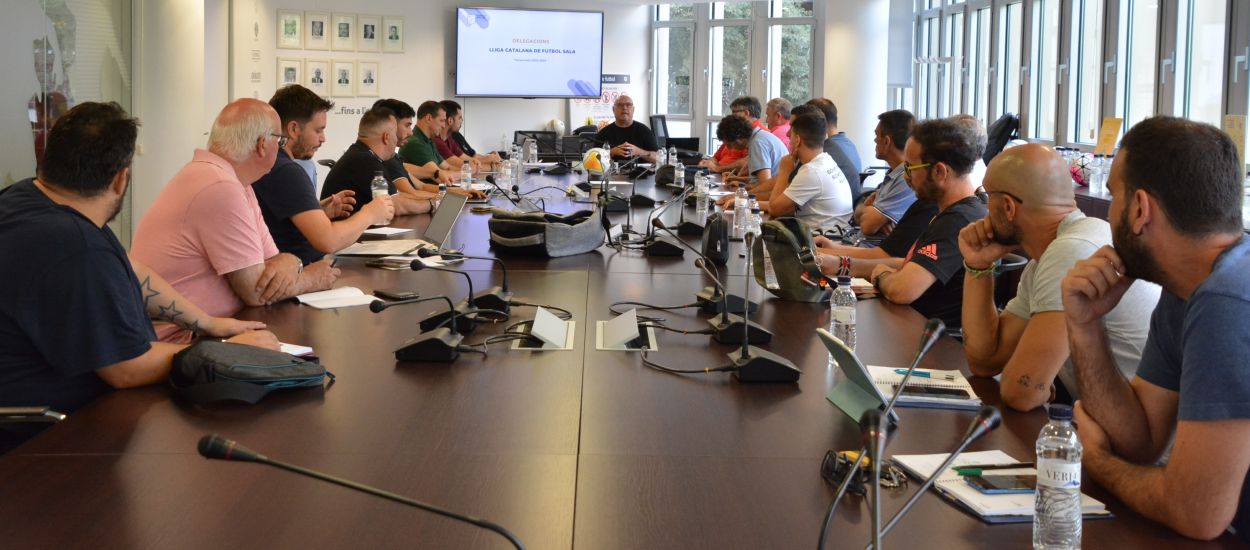 Es reuneix la Comissió Executiva de la Lliga Catalana de Futbol Sala