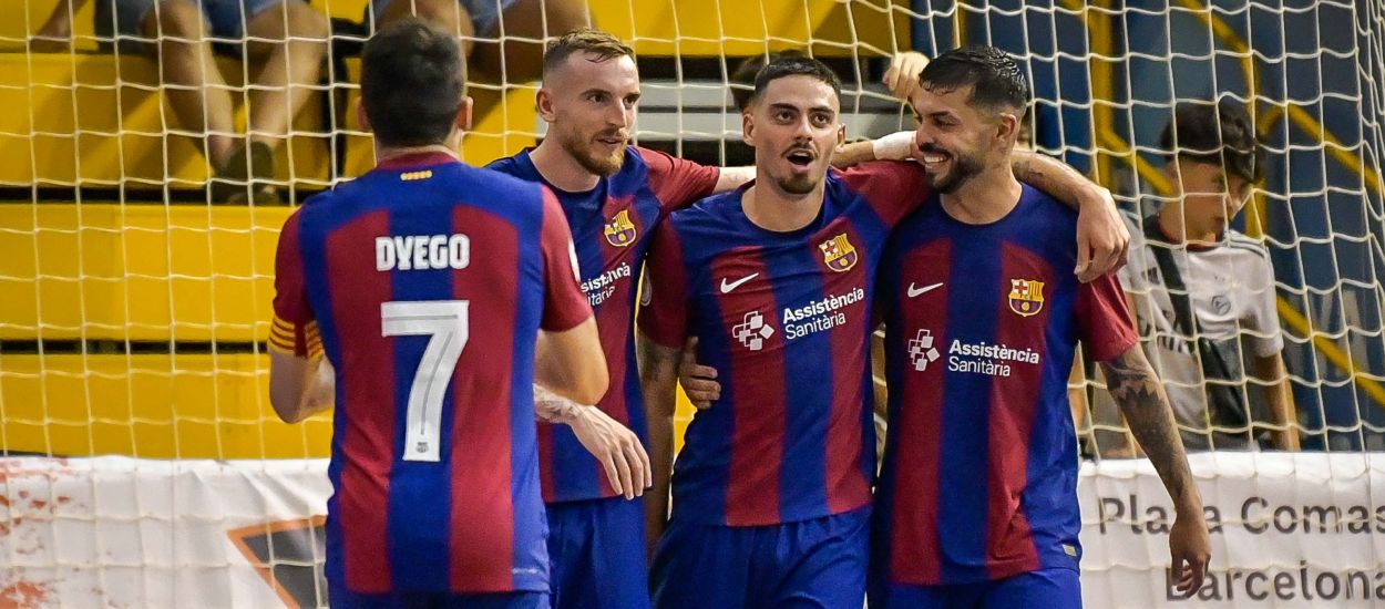 El Barça guanya i jugarà la final contra l'Industrias Santa Coloma