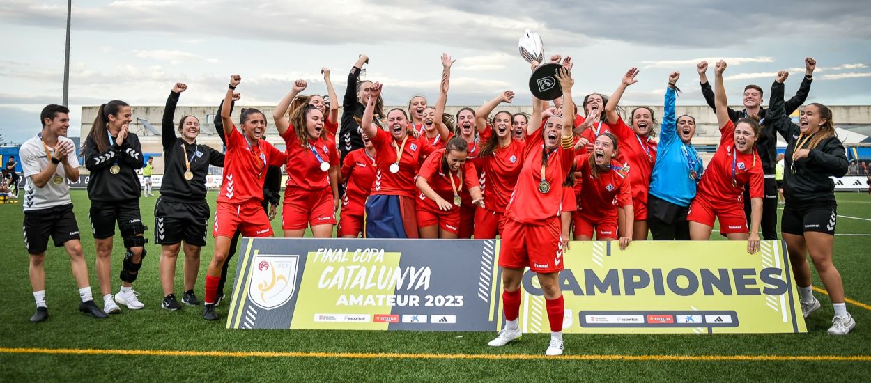 La SE AEM B guanya la Copa Catalunya Amateur femenina