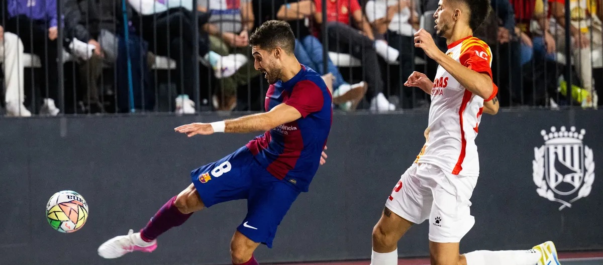 El Barça guanya el derbi contra Industrias Santa Coloma amb el gol d’Adolfo sobre la botzina