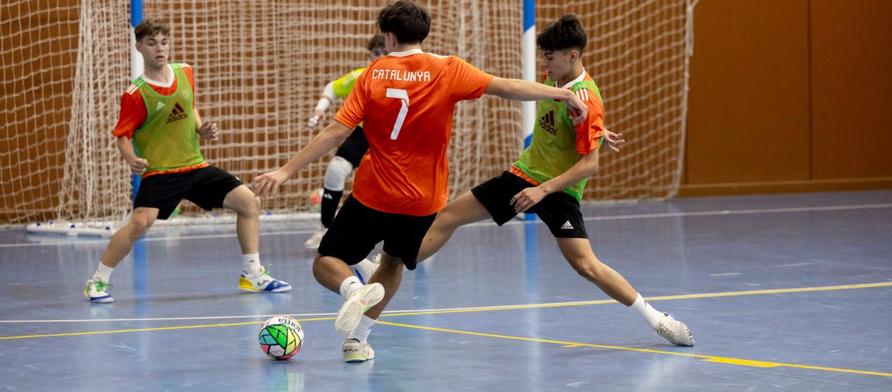 Catalunya sub 16 i sub 19 masculina de futbol sala tornen a la feina
