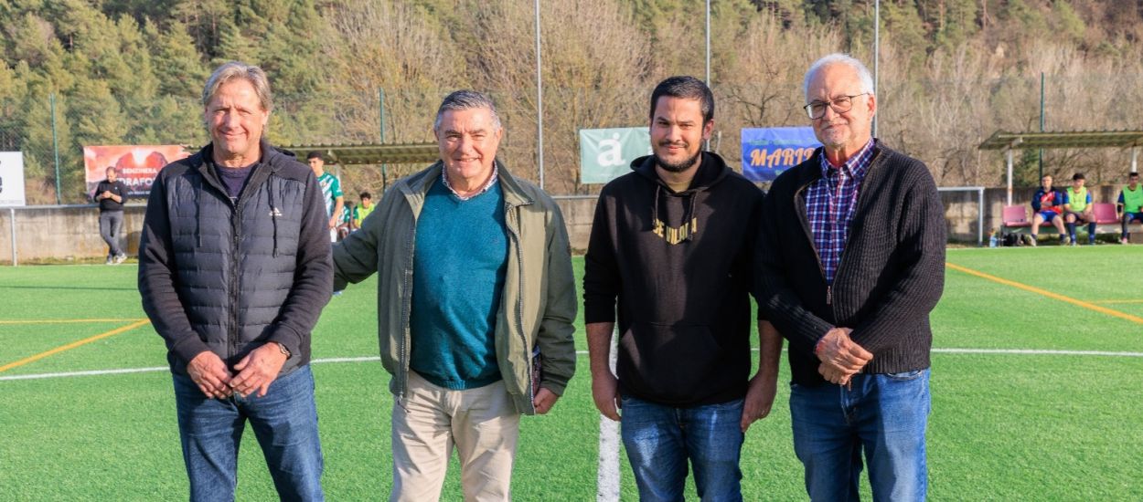 Assistència federativa al partit entre el CE Vilada i CF Calders