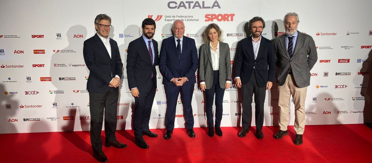 Joan Soteras assisteix a la 27a Festa de l’Esport Català
