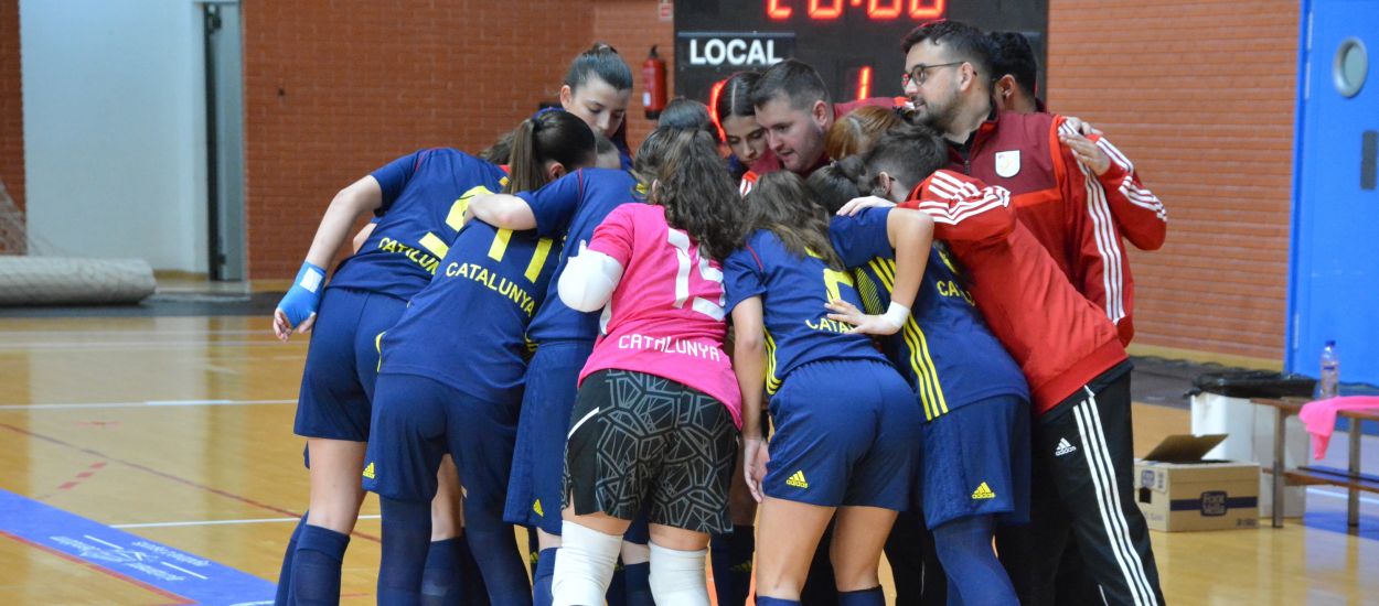 Pas de gegant de Catalunya sub 16 femenina en el Campionat d'Espanya