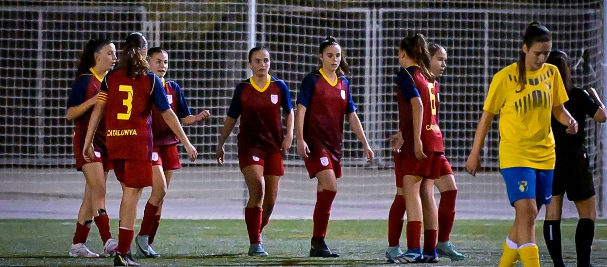 Empat amb bones sensacions de la Selecció Catalana femenina sub 15 en l’amistós contra el Fontsanta-Fatjó