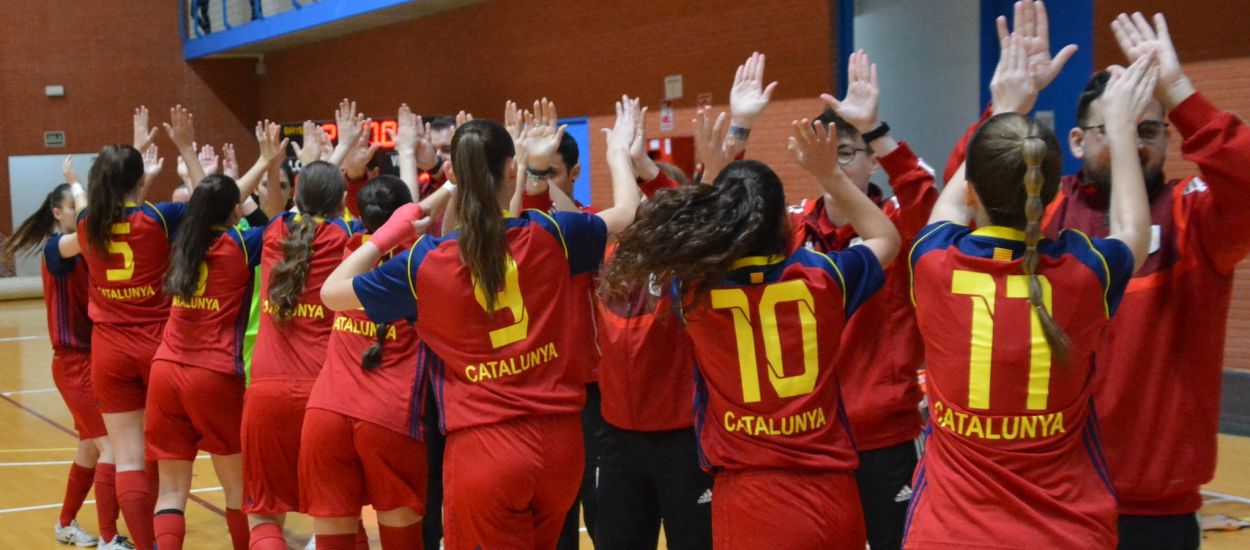 Catalunya sub 16 femenina de futbol sala disputarà les semifinals del Campionat d'Espanya