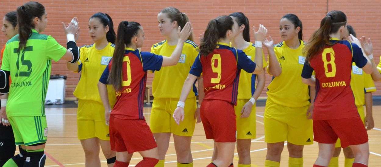Fase de grups impecable de Catalunya sub 19 femenina de futbol sala