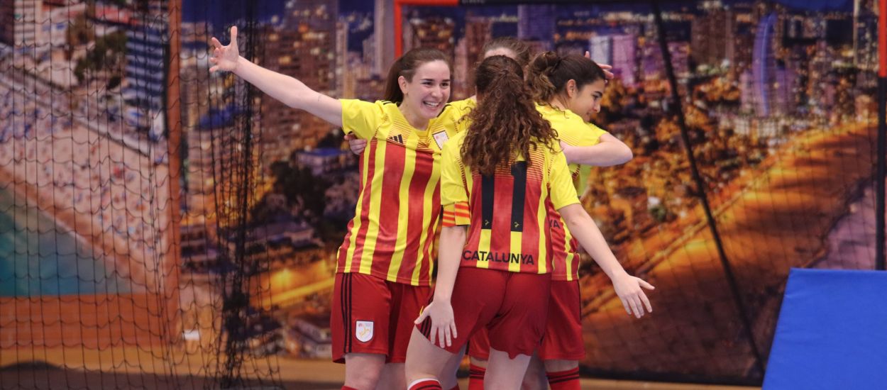 Catalunya sub 19 femenina goleja a Andalusia i jugarà la final del Campionat d'Espanya