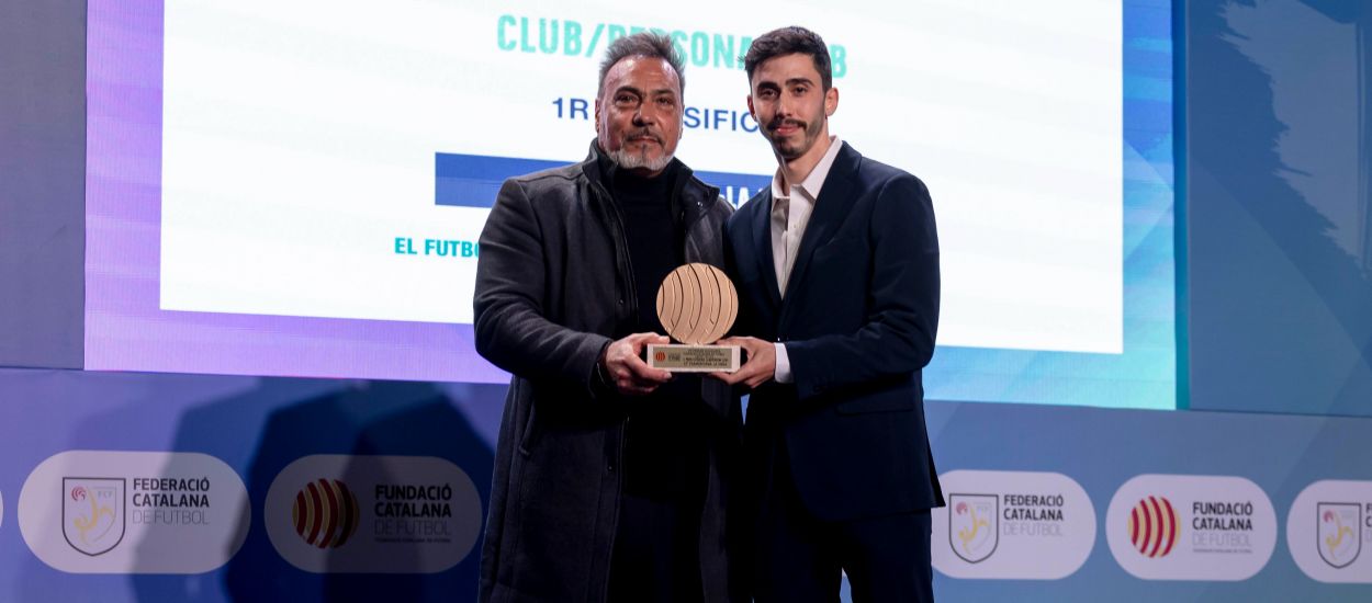 El Club de Futbol Tramontana-La Mina com a motor de transformació d’un barri en els VII Premis Solidaris