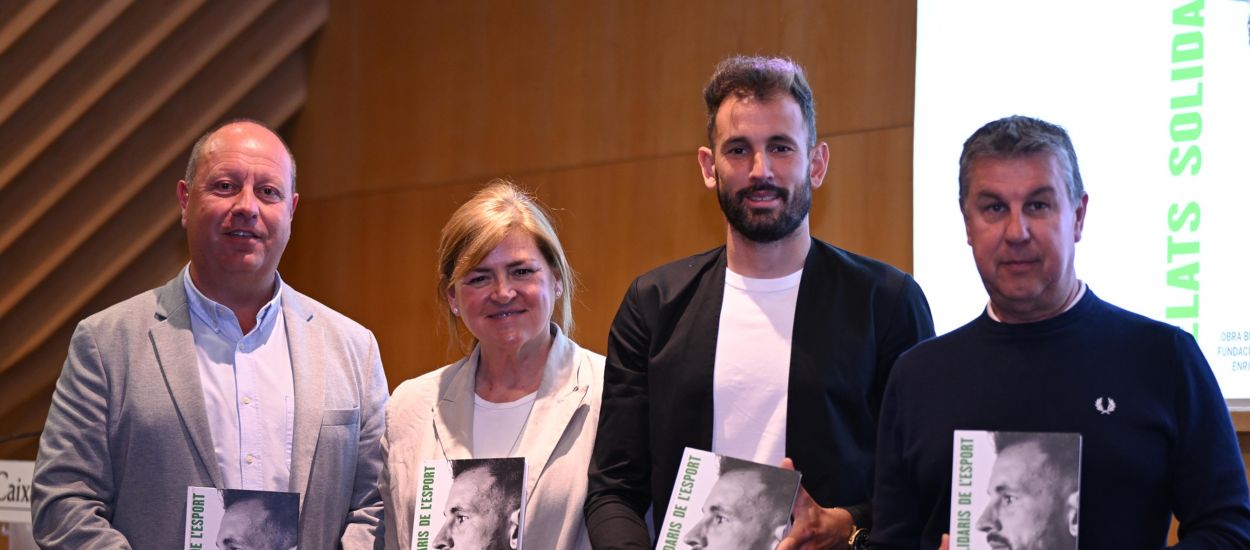 Presentada la 19a edició del llibre Relats Solidaris de l’Esport