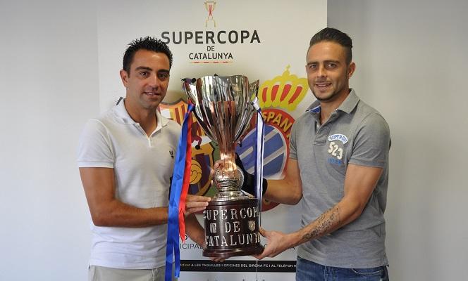 Els capitans del Barça i l'Espanyol avalen la Supercopa