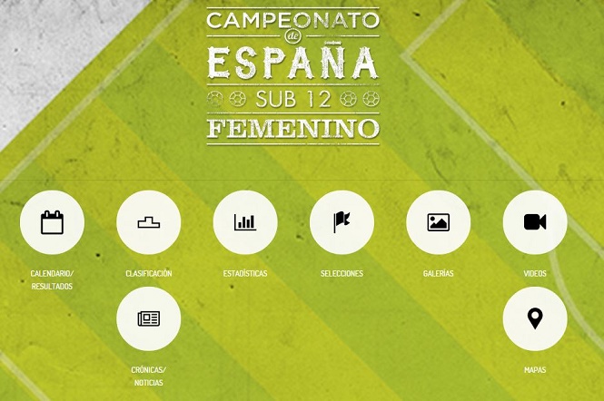 En marxa la pàgina web del Campionat d'Espanya sub 12 femení