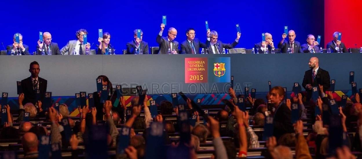 La FCF, present en l’Assemblea General Ordinària del Barça