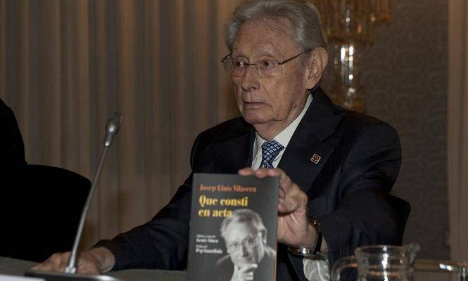 Josep Lluís Vilaseca presenta el llibre 'Que consti en acta'