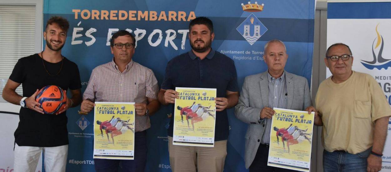 Torredembarra acull la Fase Final del Campionat de Catalunya de Futbol Platja Juvenil i Sènior masculí