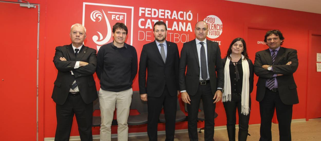 El Secretari General de l'Esport visita la FCF