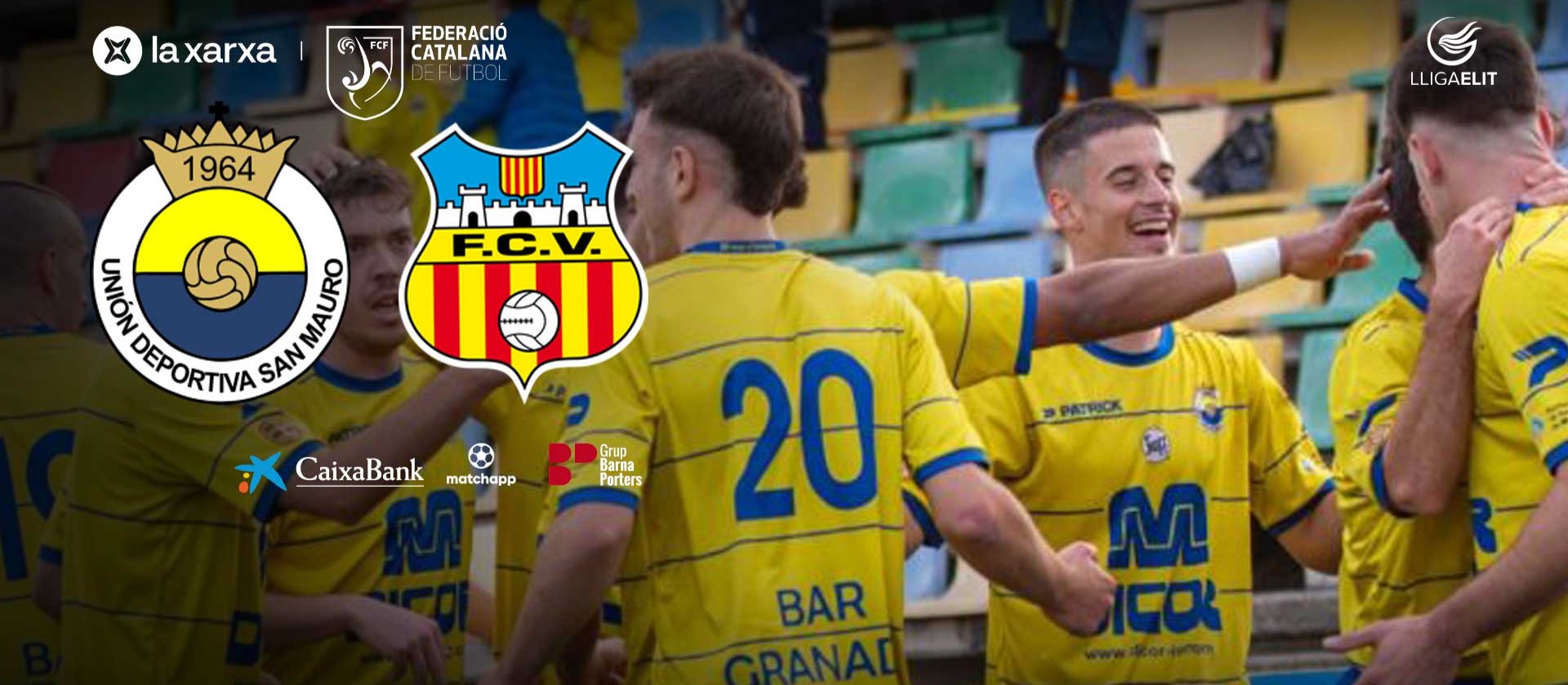 UD San Mauro - FC Vilafranca, la Lliga Elit es viu a La Xarxa