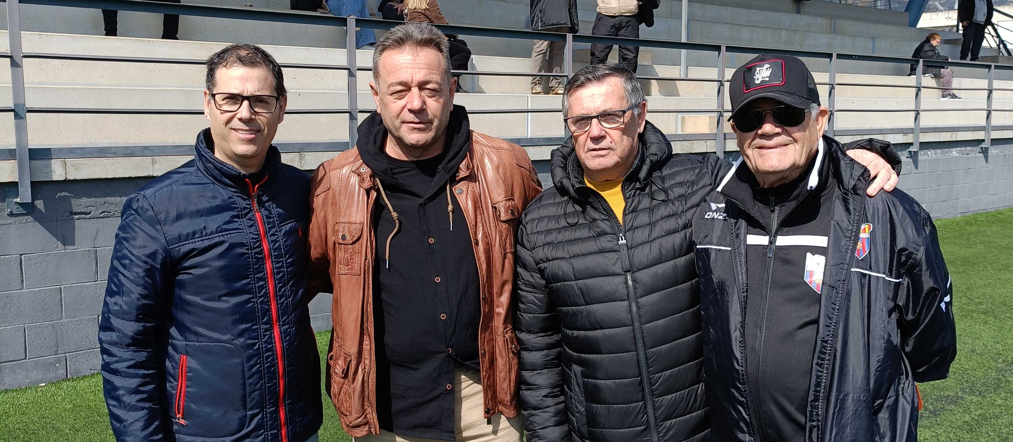 Reunió del delegat de l’FCF al Vallès Oriental, Carlos Lopa, amb diversos clubs vallesans