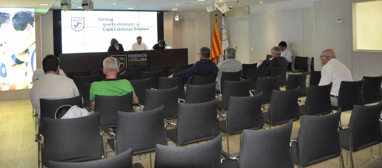 Aparellaments de la quarta eliminatòria de la Copa Catalunya Amateur