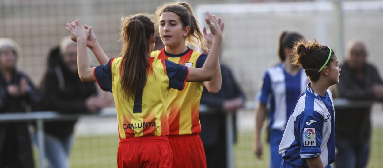 La sub 12 femenina demostra el seu potencial davant l’Espanyol