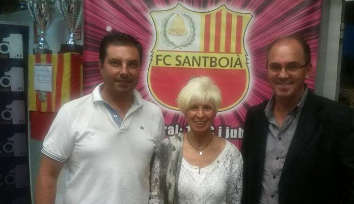 La delegada del Baix Llobregat al partit Santboià - Figueres