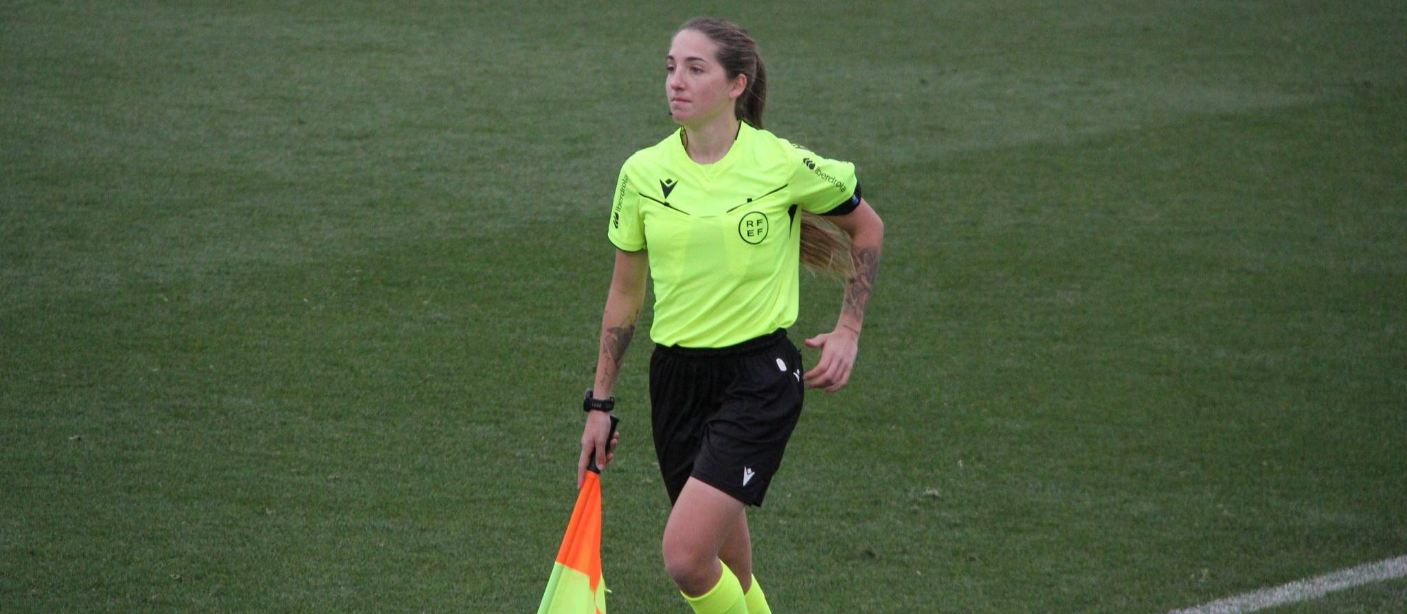 L’àrbitre catalana, Alexia Mayer, actuarà d’àrbitre assistent a la semifinal de la Copa de la Reina