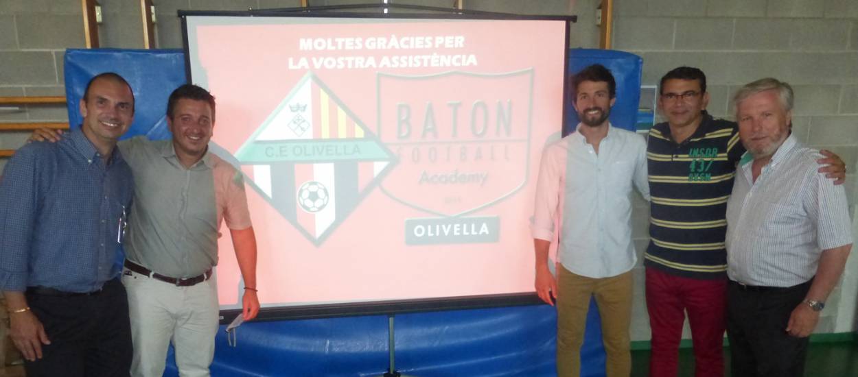 Presentació del nou projecte de futbol base del CE Olivella 