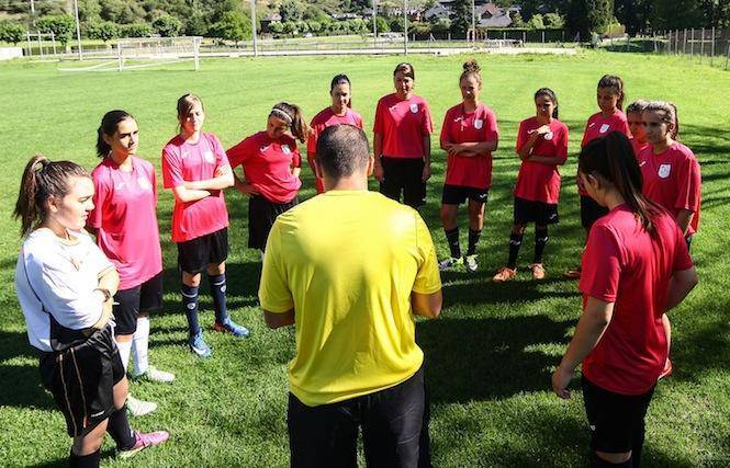 Celebrant-se amb èxit el II Campus de Futbol Femení 