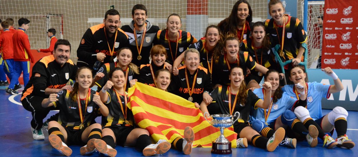 Catalunya sub 20 femenina, vigent campiona d’Espanya