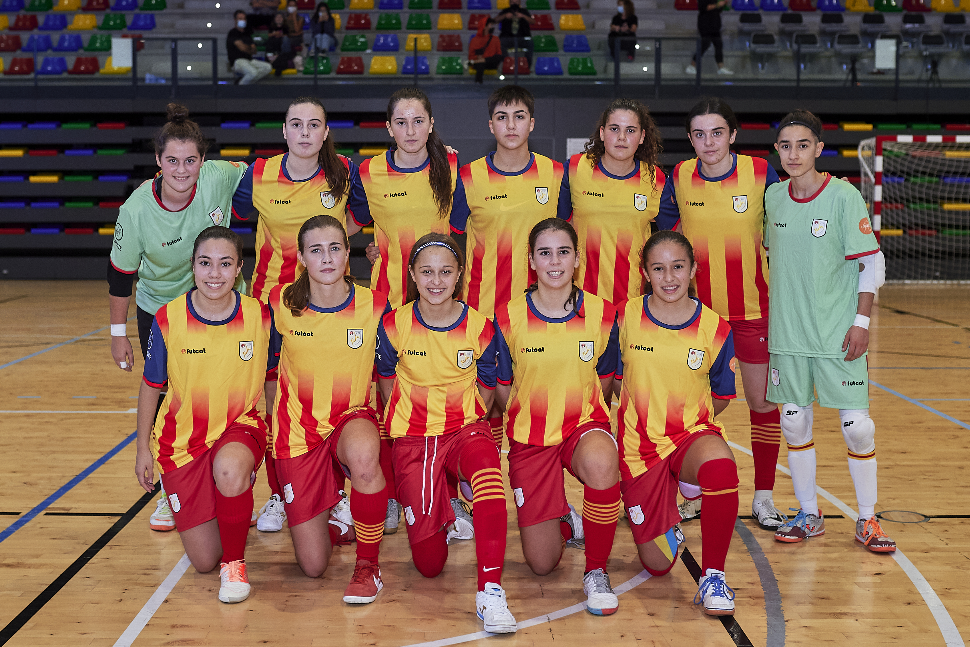 FCF Victòria de la Selecció Catalana sub 16 femenina de futbol sala davant el CET 10 FS
