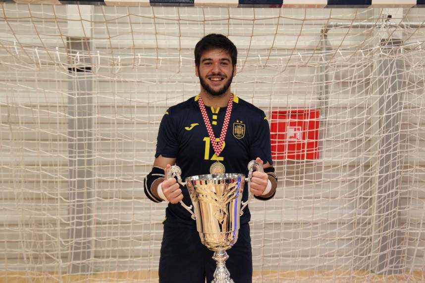 Iban Reyes, campió de la Futsal Week