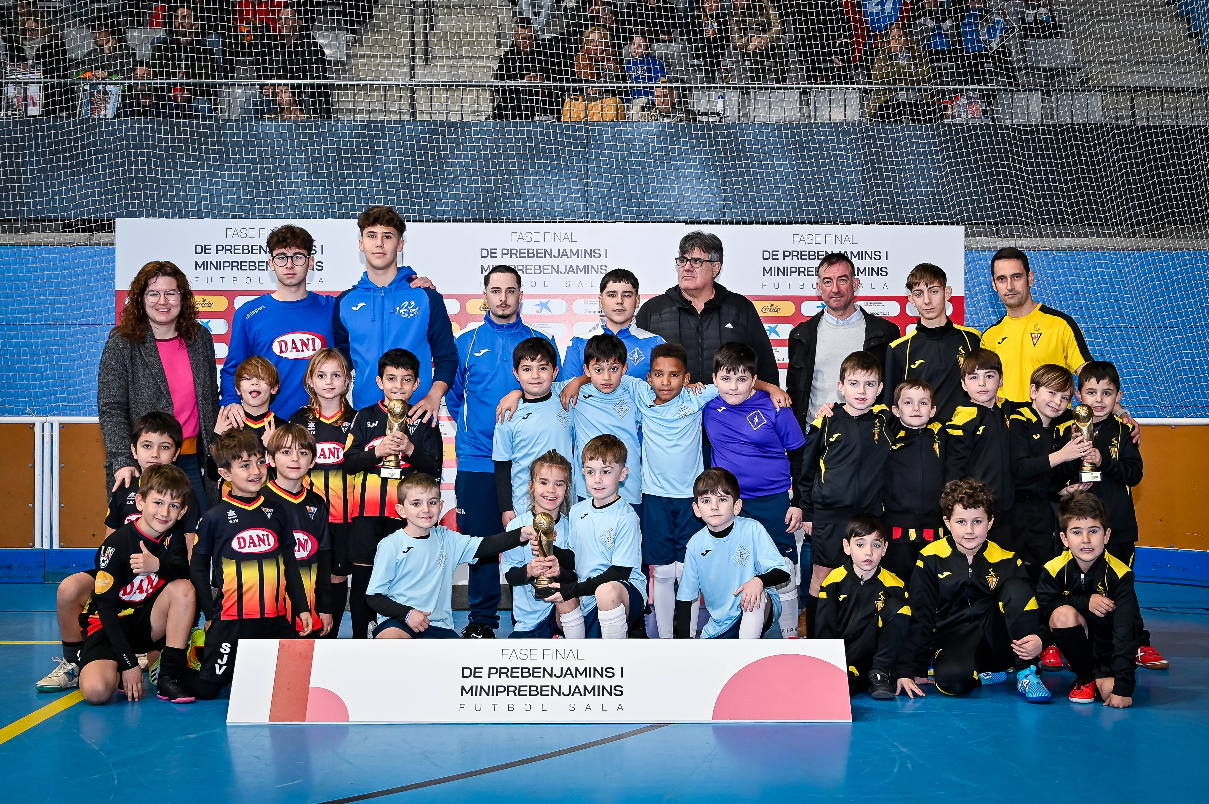 GRUP H - PREBENJAMINS: Futsal Tordera Club 'A', FS Sant Vicenç dels Horts 'A' i St Joan de Vilassar FS 'A'