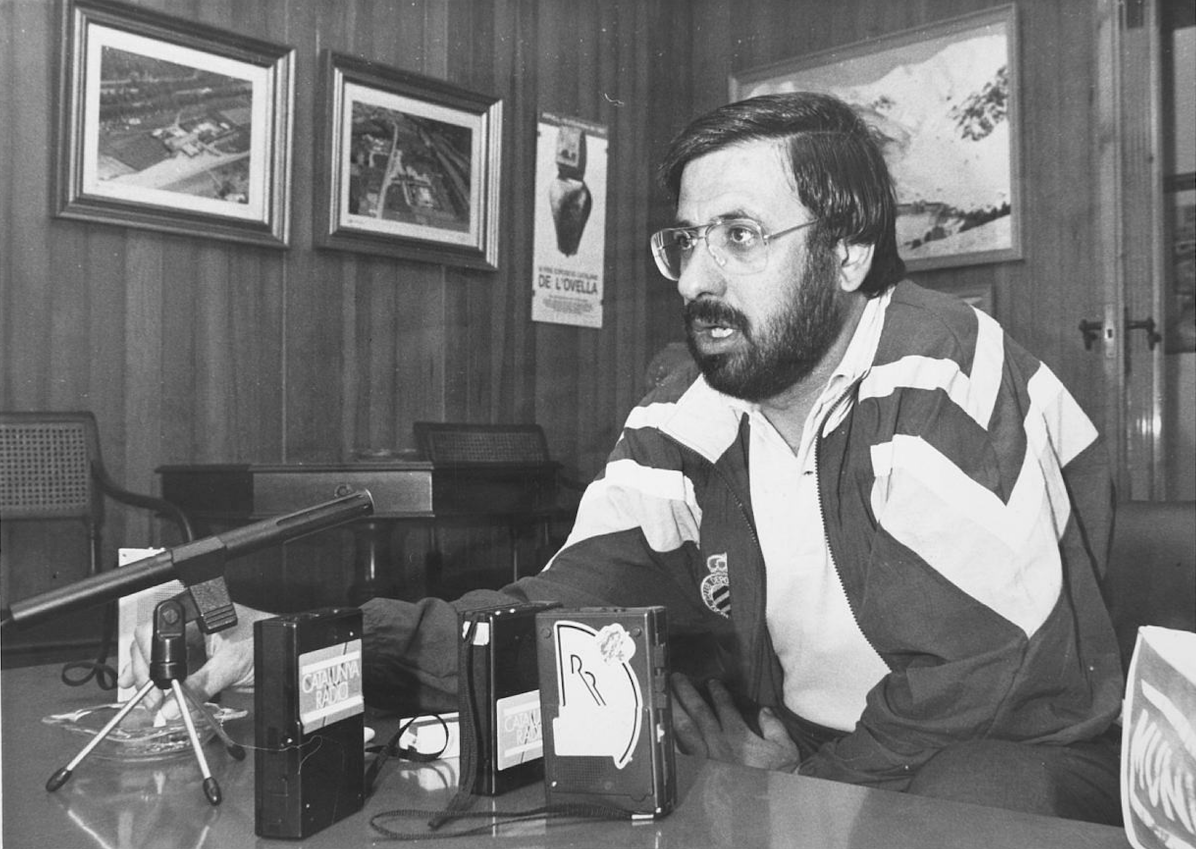 Juanjo Díaz va dur el RCD Espanyol a Primera Divisió l'any 1990 / FOTO: Pere Duran, Diari de Girona