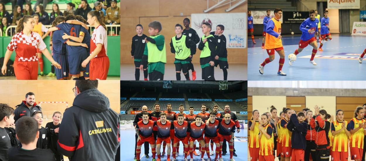Espectacular jornada del futbol sala català