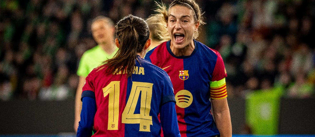 El Barça fa la primera passa als quarts de final de la UEFA Women's Champions League (1-4)